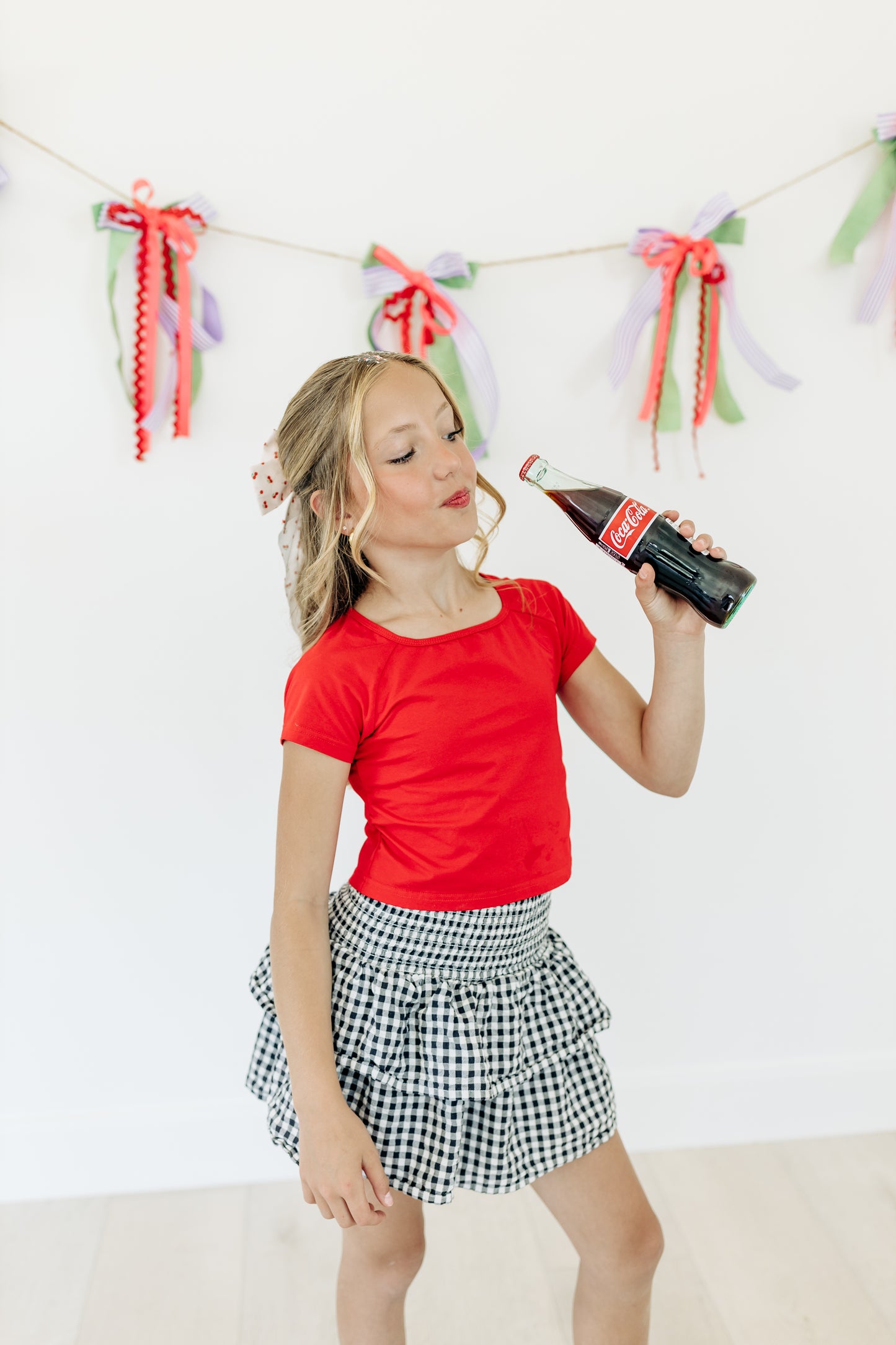 Oversized Cherry Bow