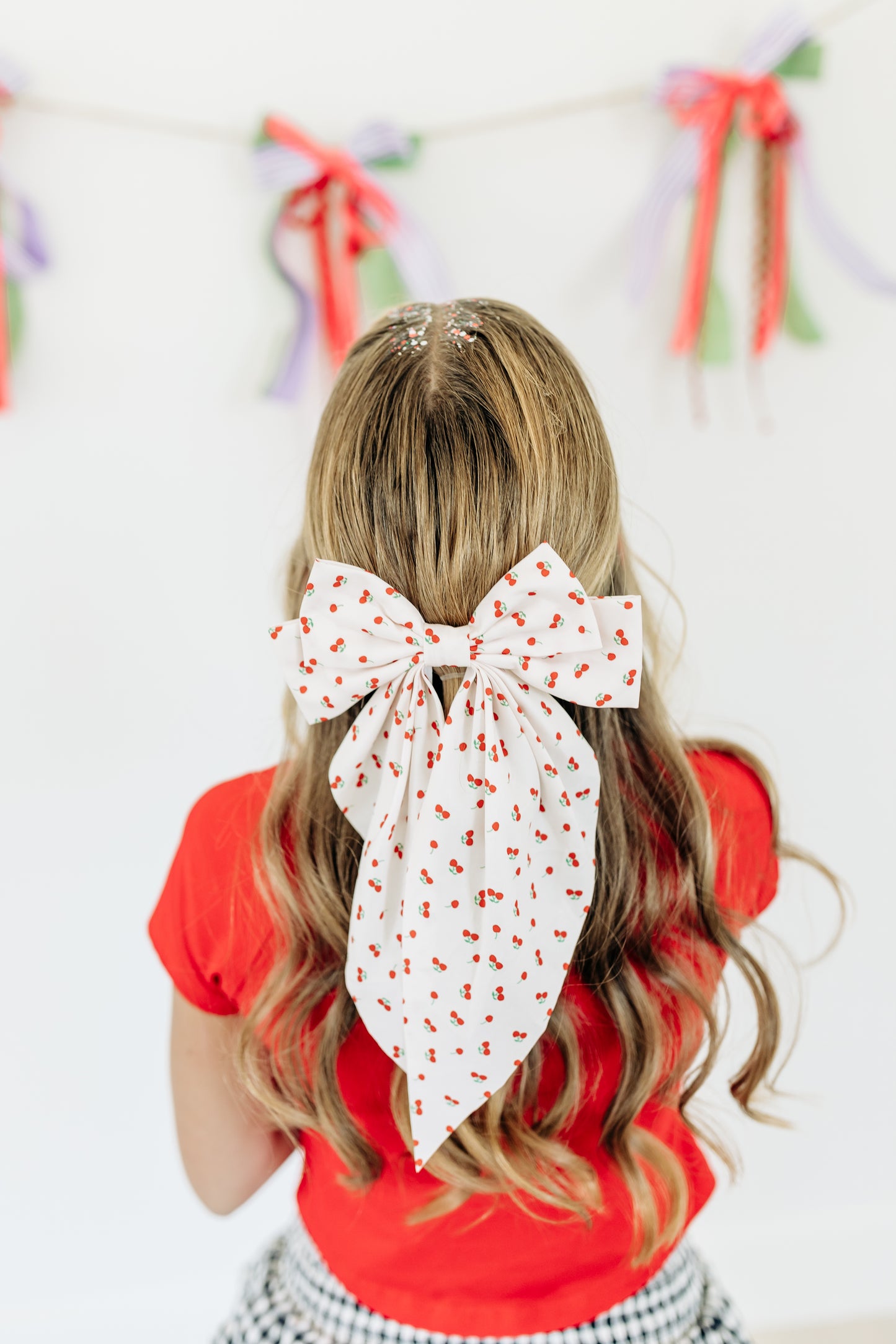 Oversized Cherry Bow
