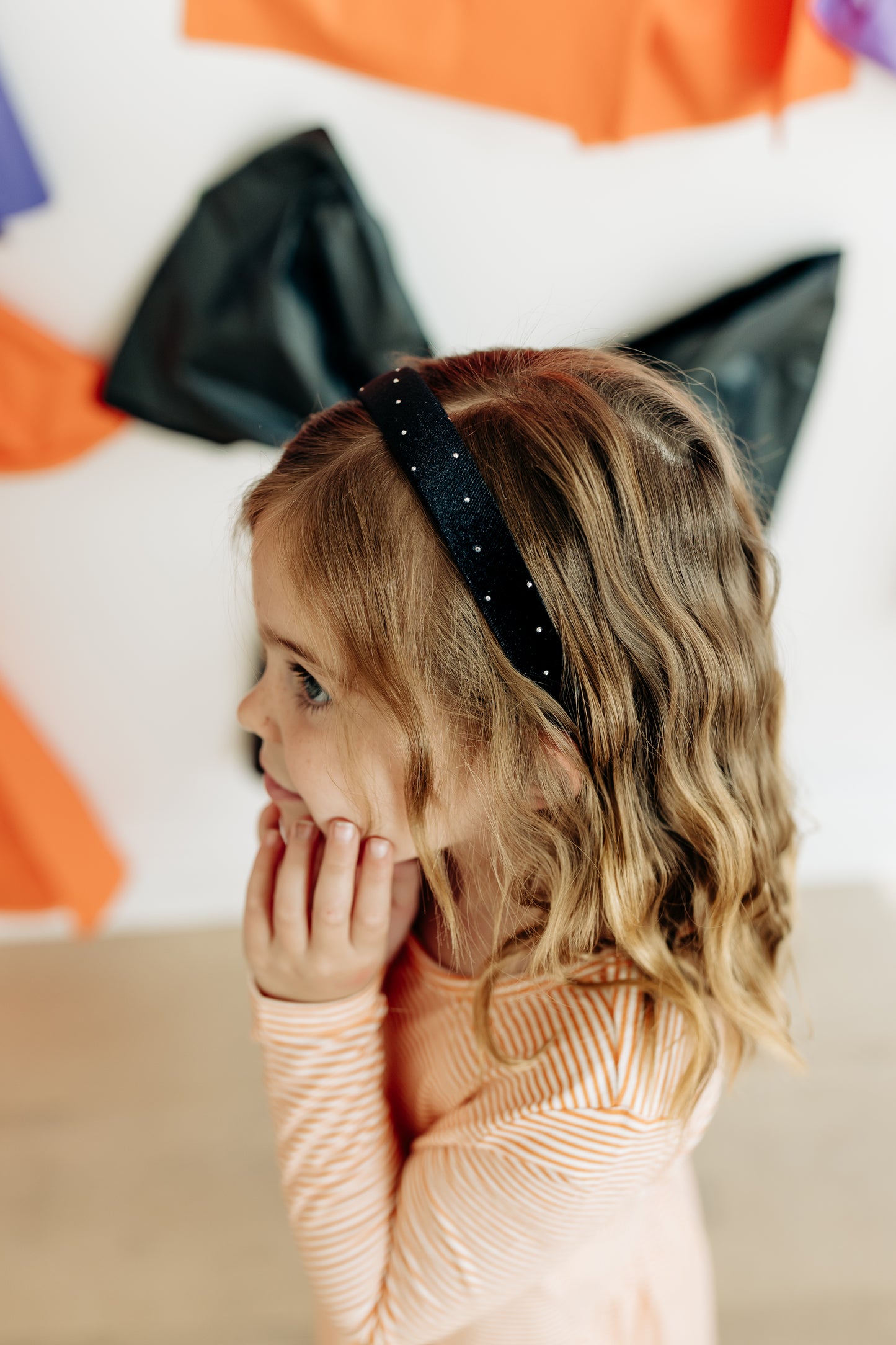 Black Velvet Headband