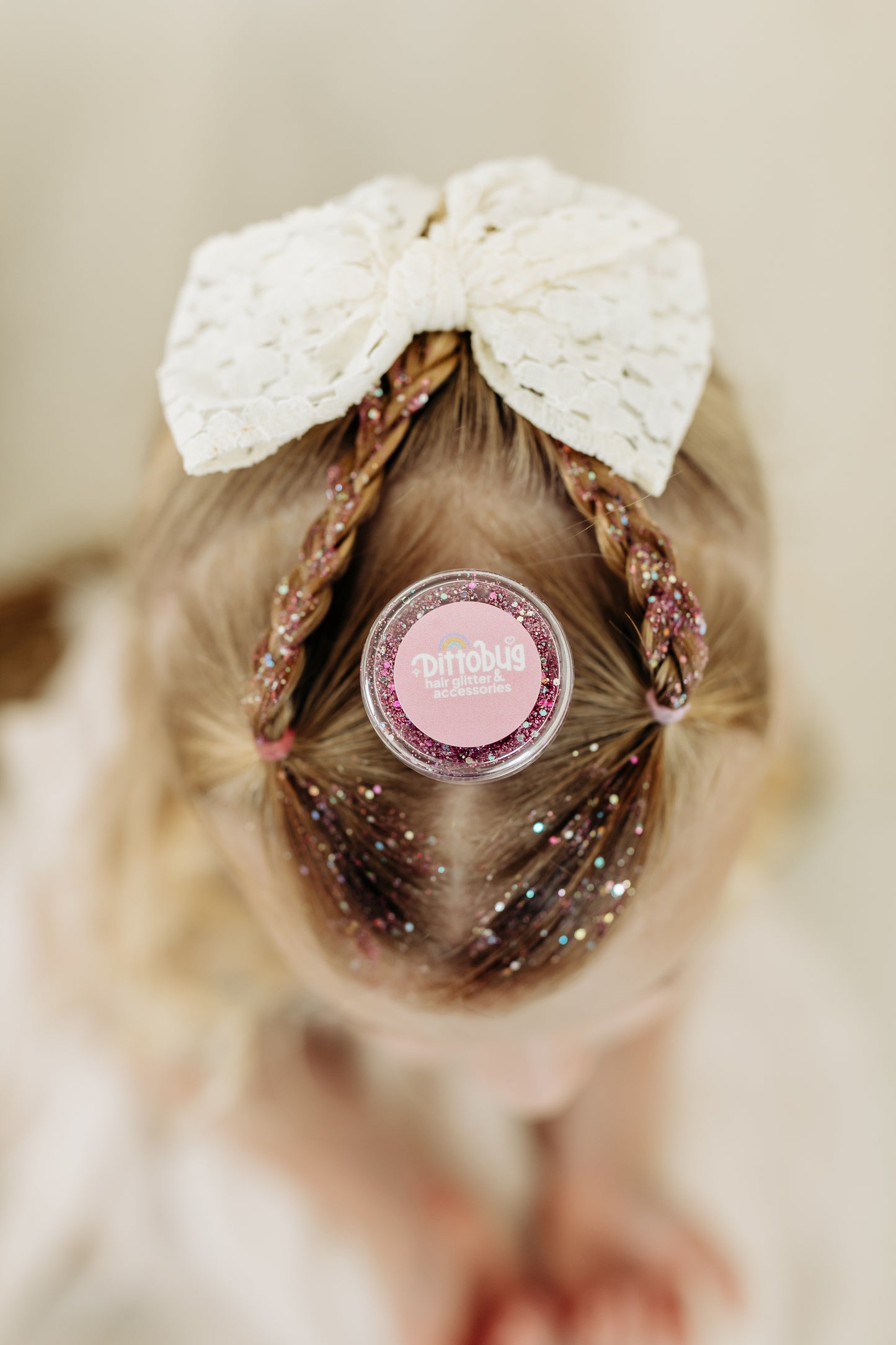 Ivory Lace Bow