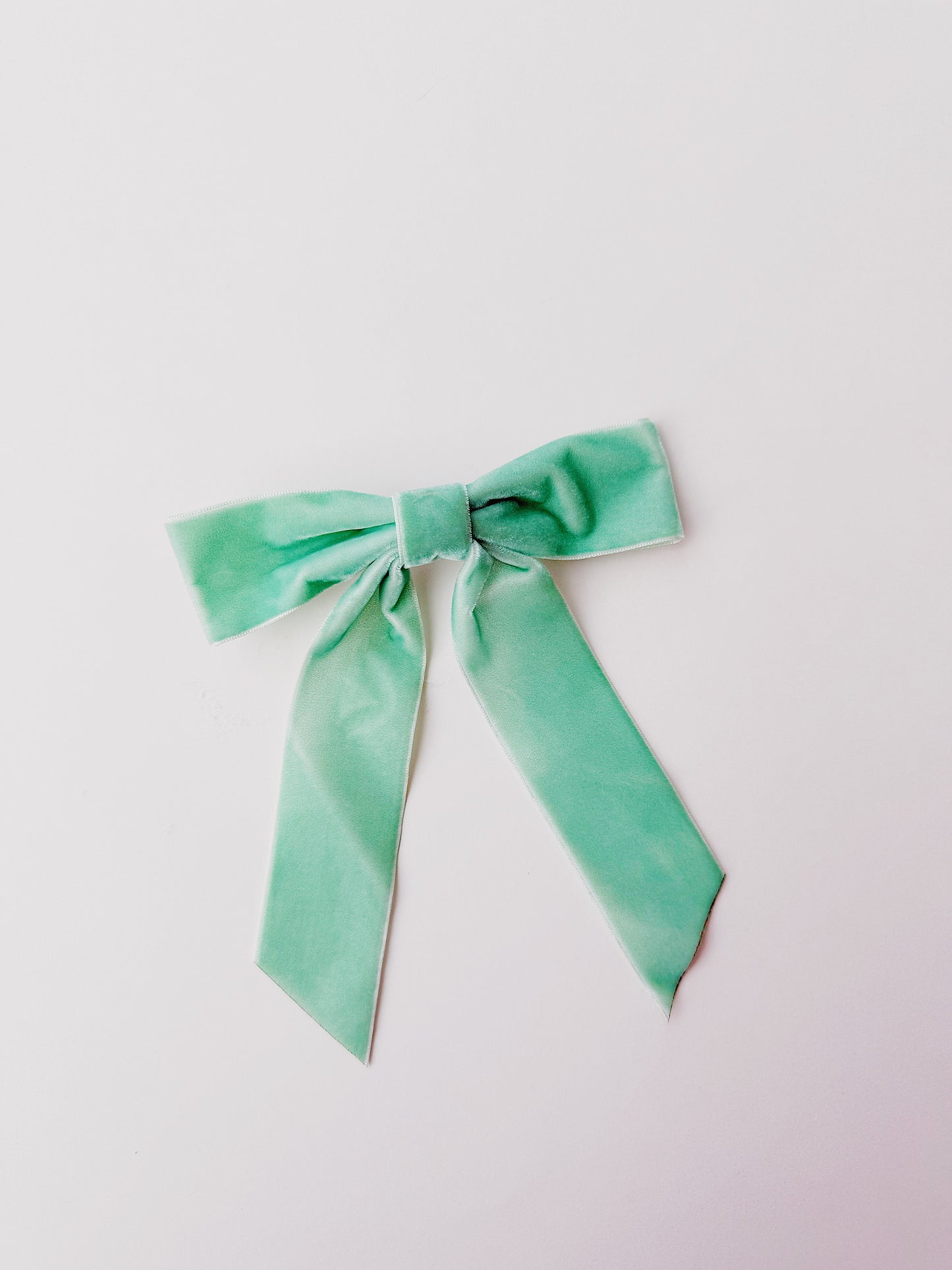Mint Green Longtail Bow