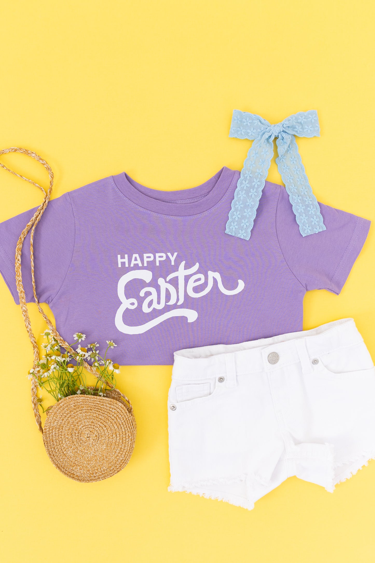 Blue Lace Longtail Bow