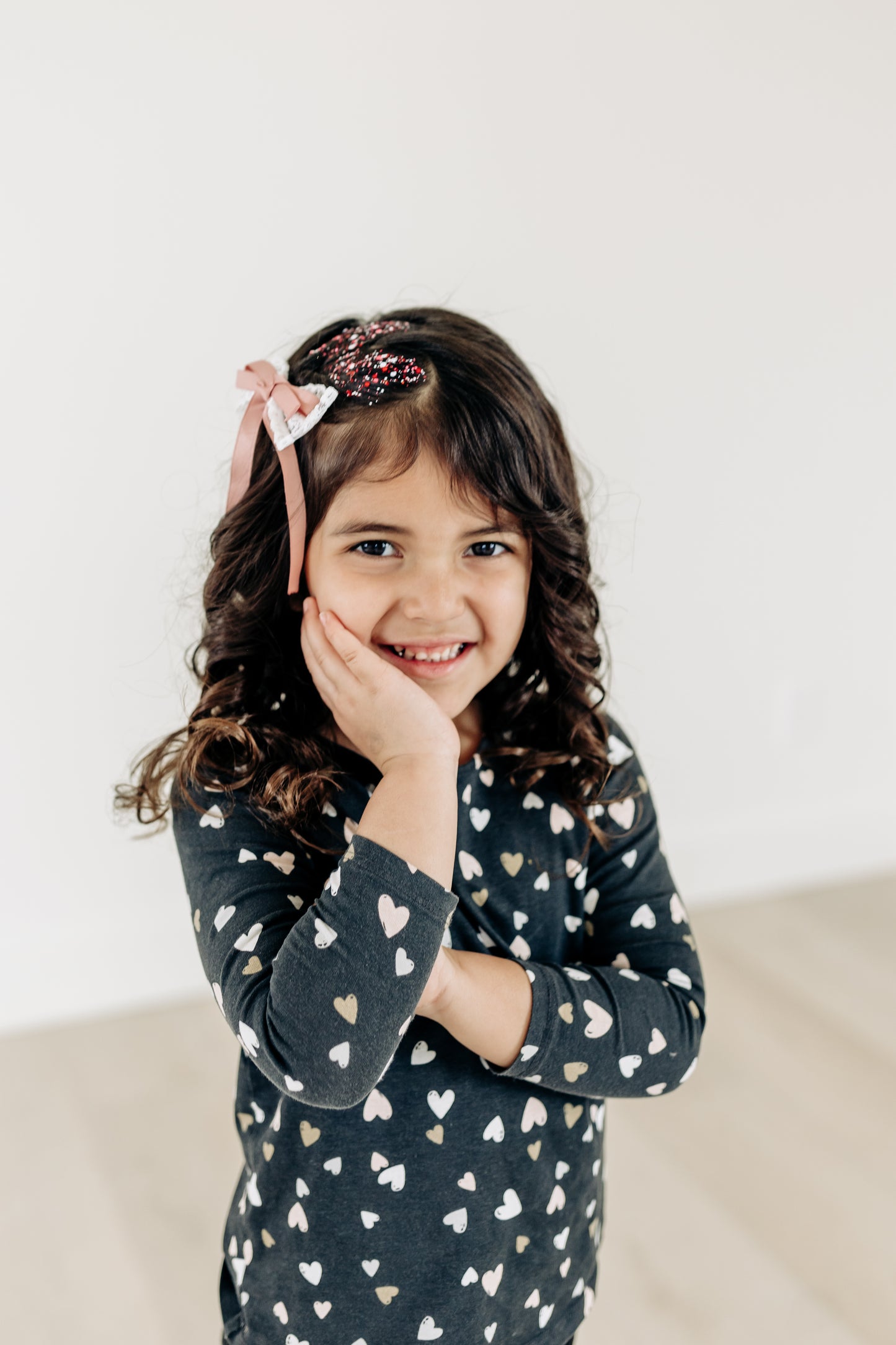 Pink Lace Bow