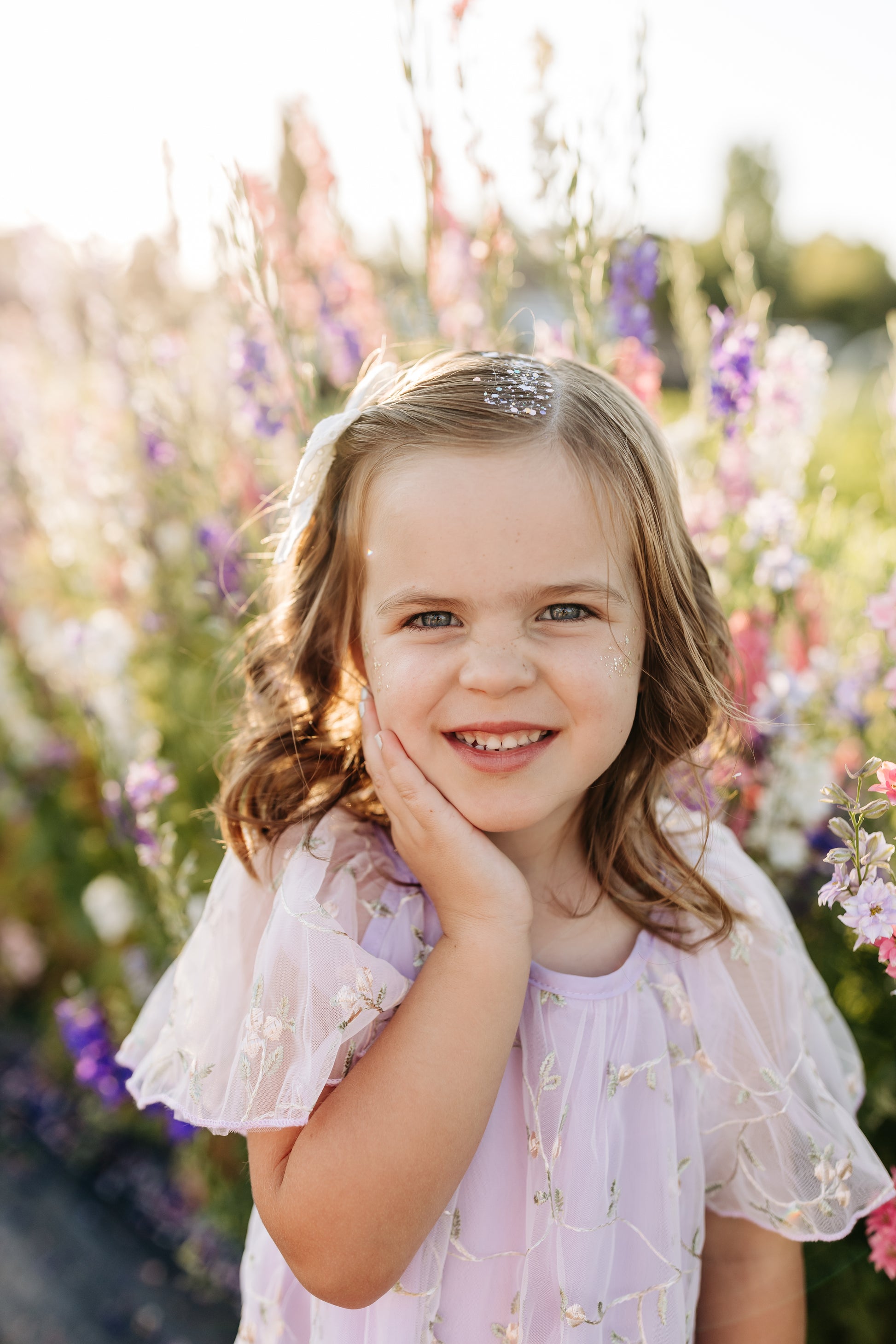 hair glitter and sparkle