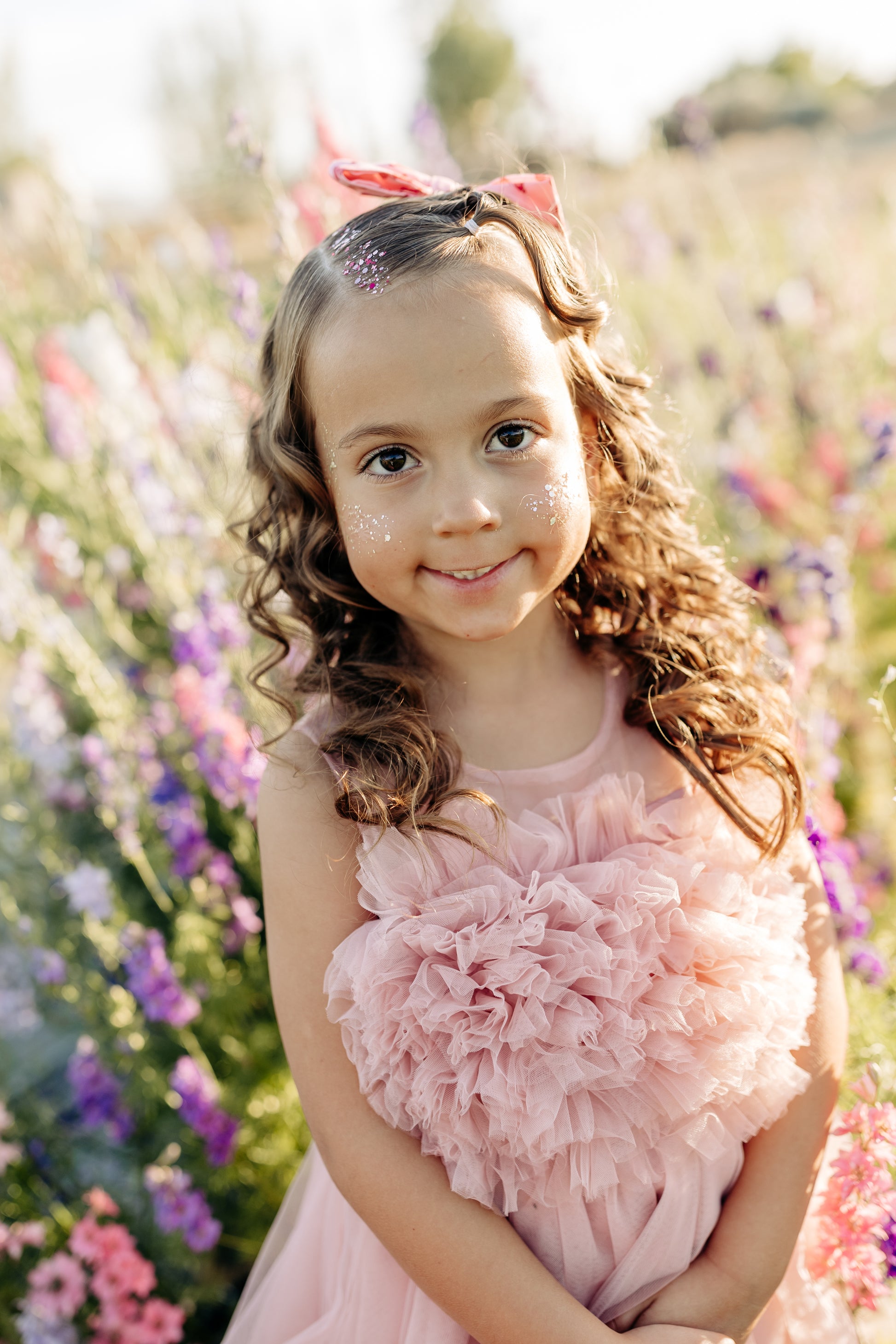 hair glitter and sparkle