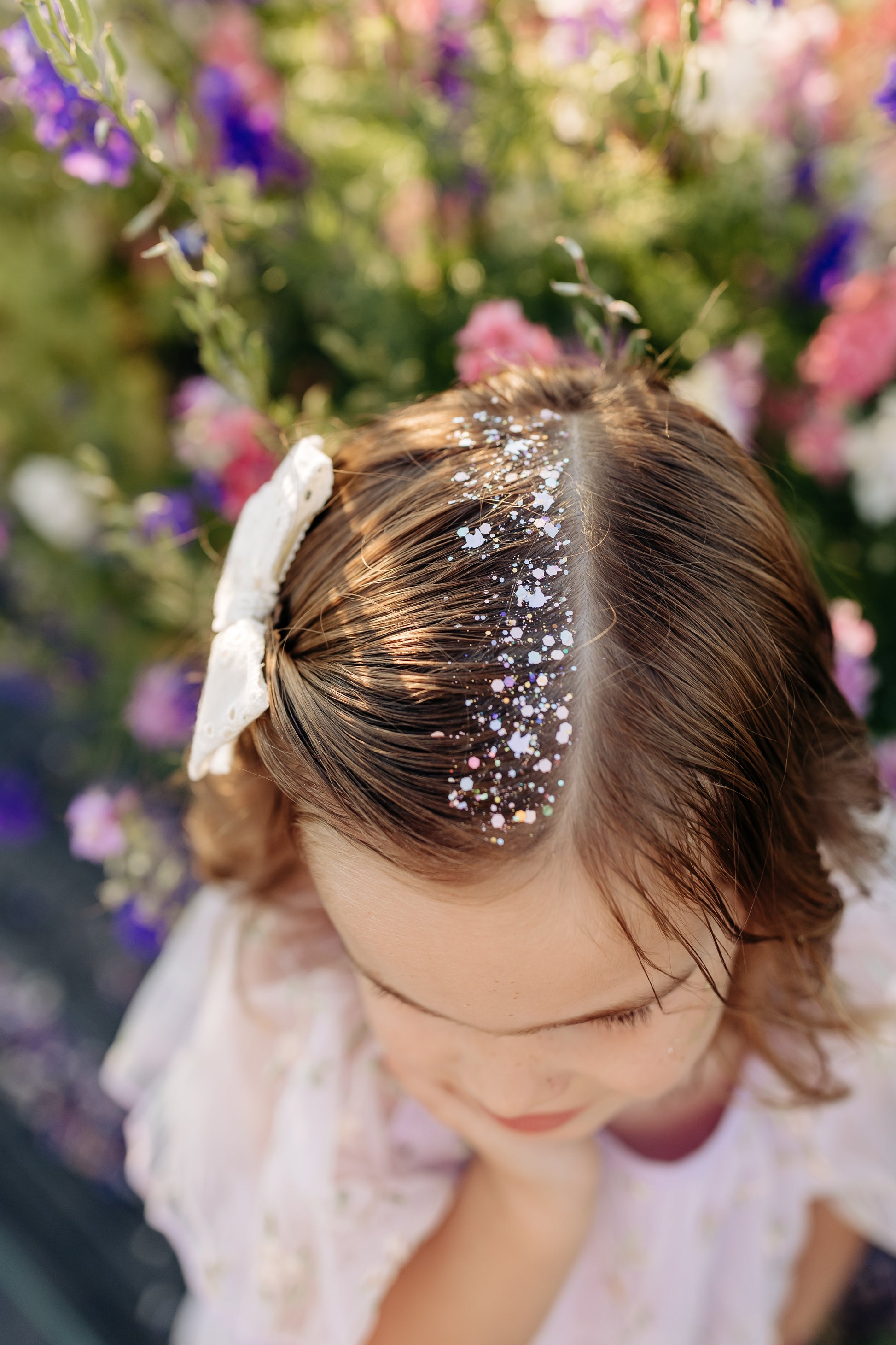 hair glitter and sparkle