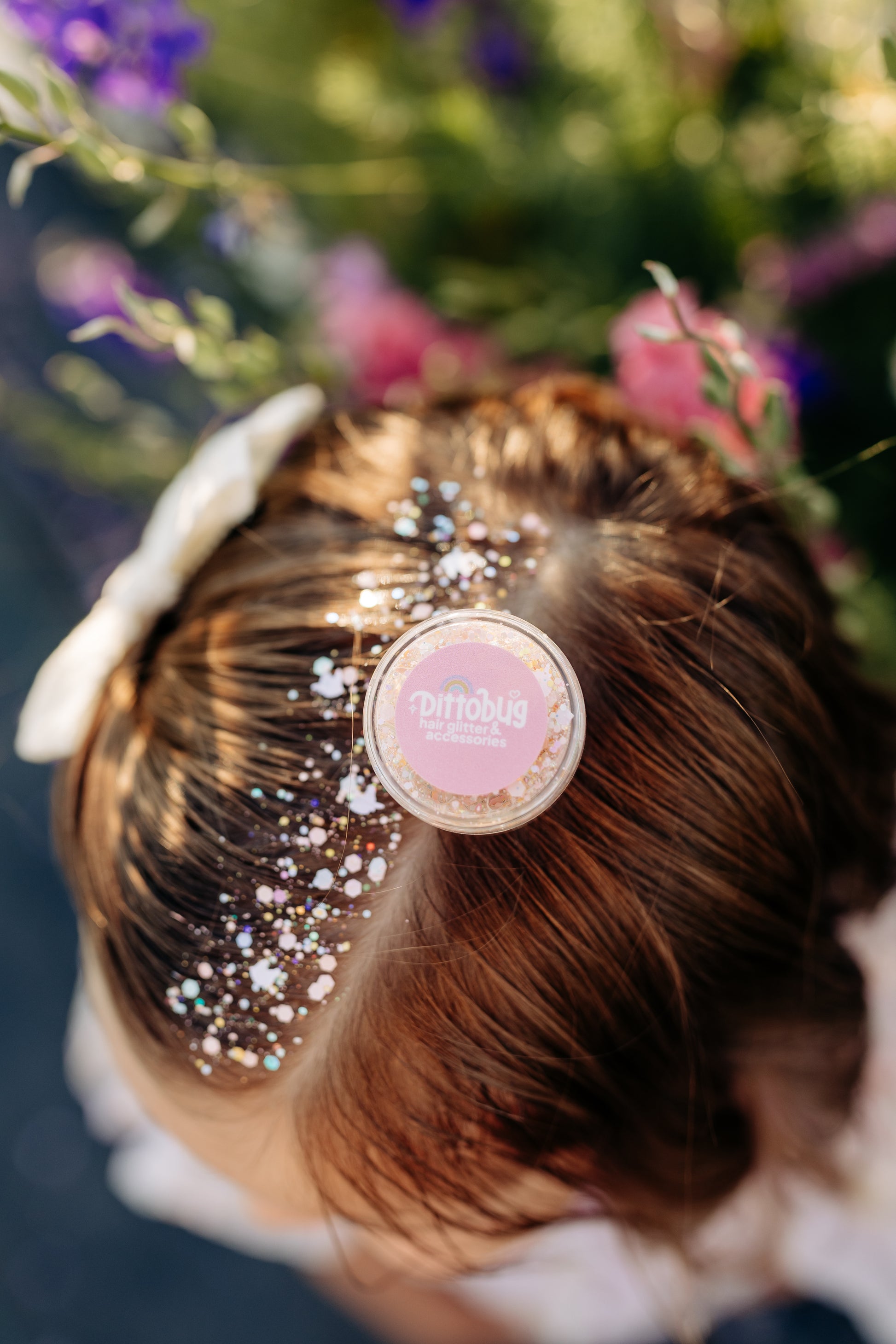 hair glitter and sparkle