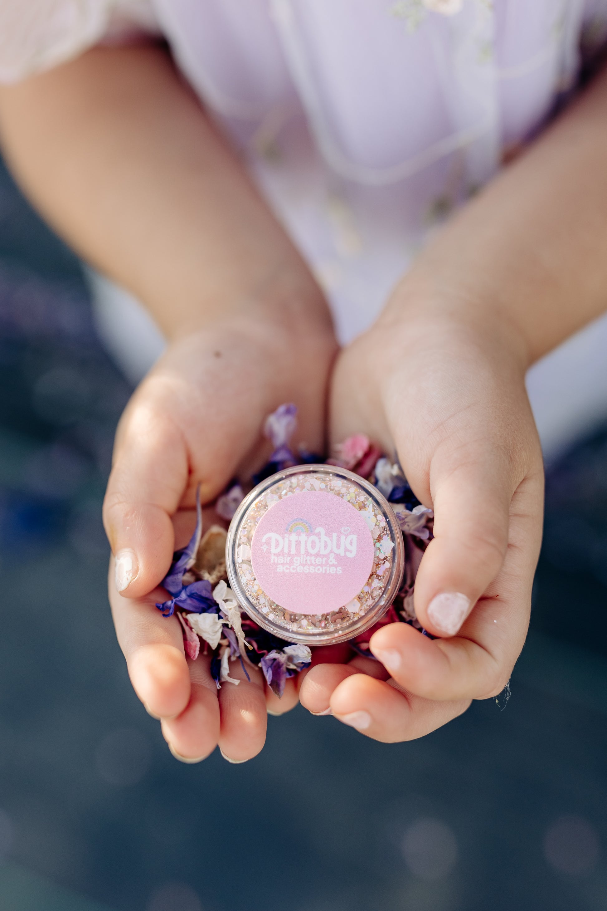 hair glitter and sparkle