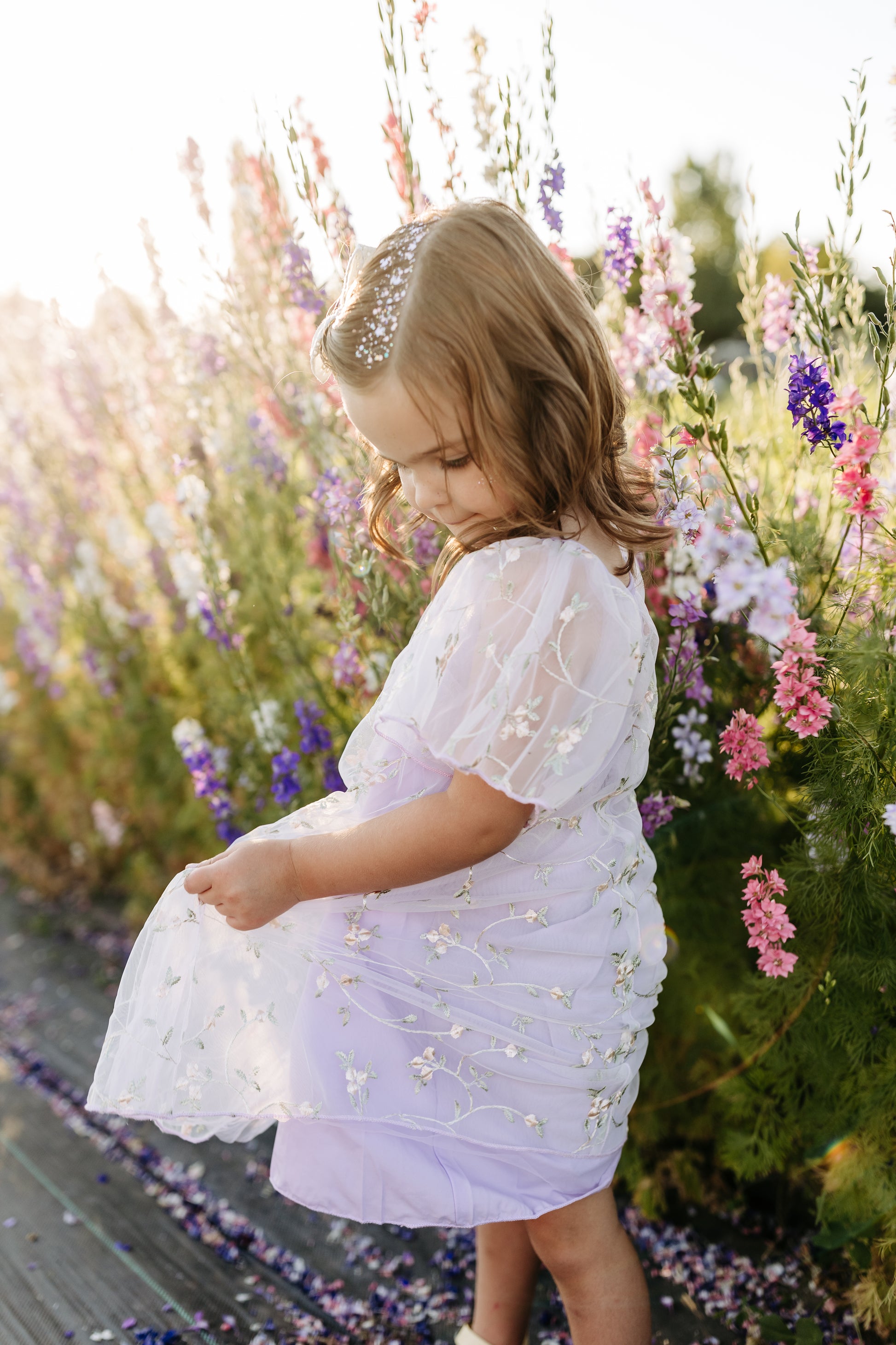 hair glitter and sparkle