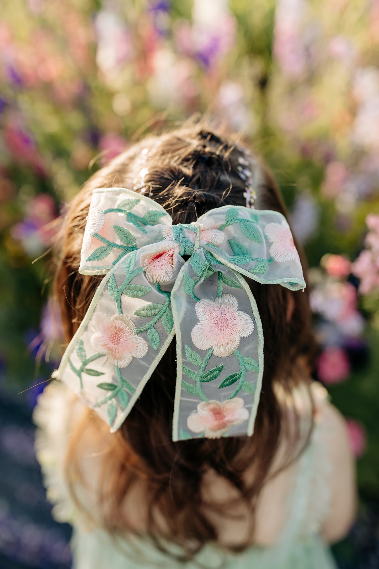 Floral Hair Bow