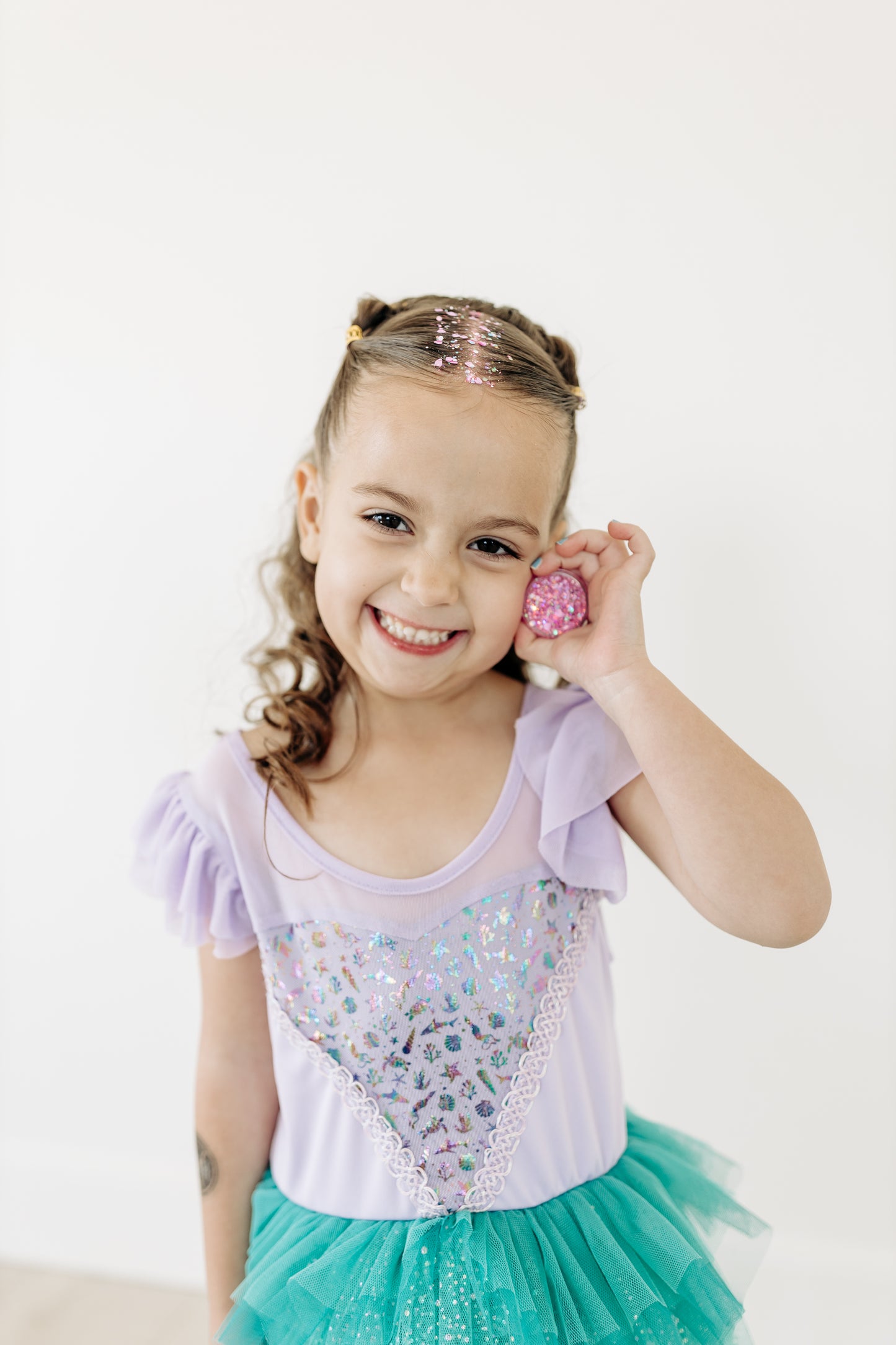 Mermaid Princess Pigtails