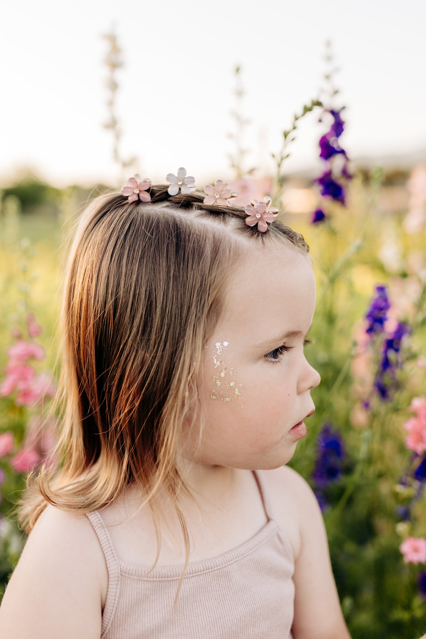 hair glitter and sparkle
