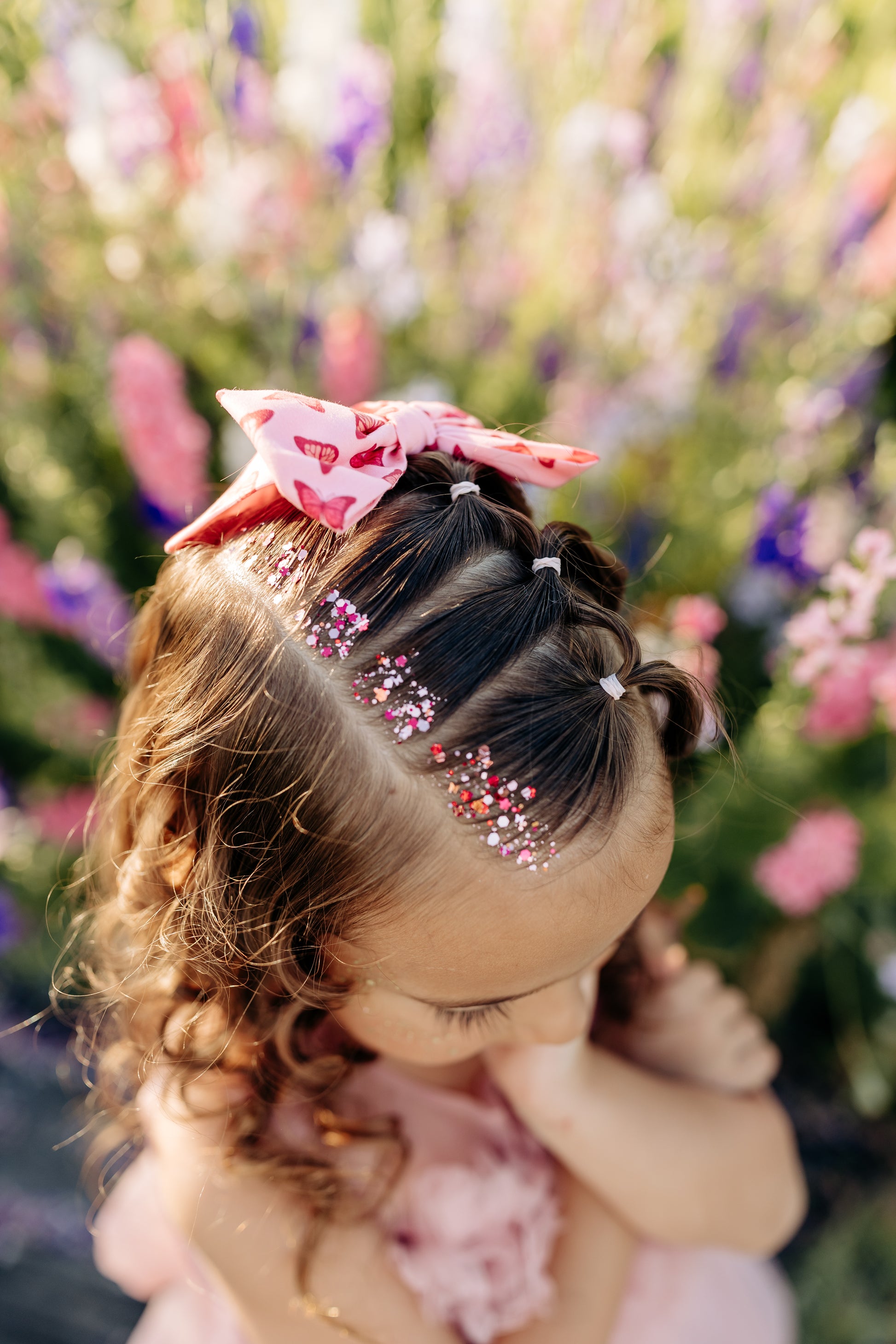 hair glitter and sparkle