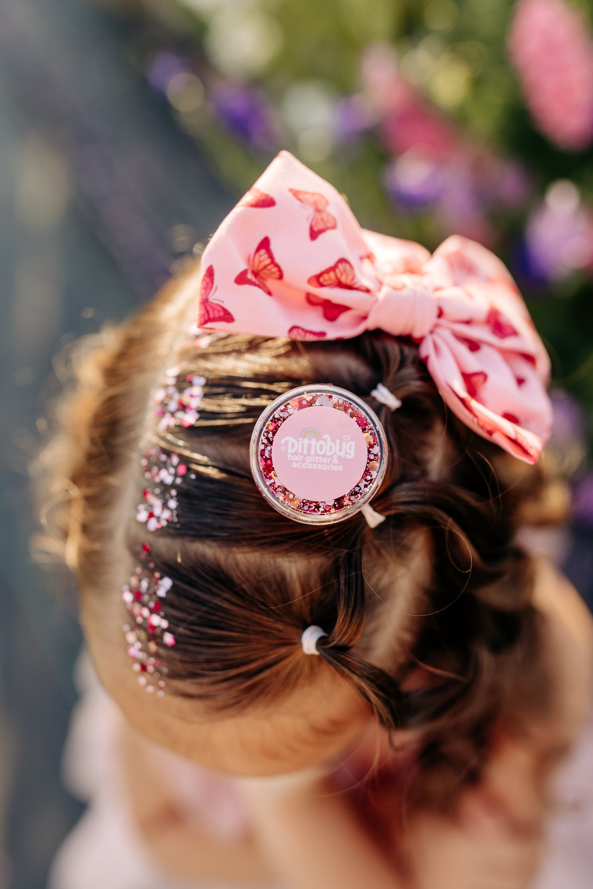 hair glitter and sparkle