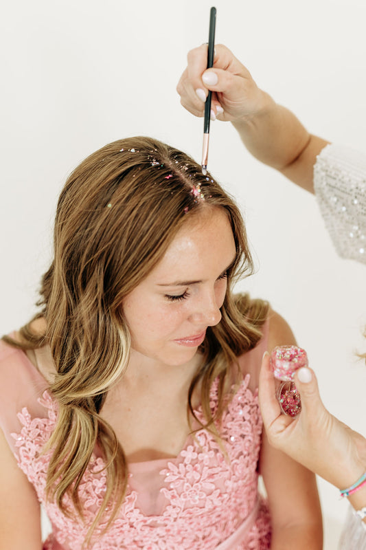 Multicolor Hair Glitter