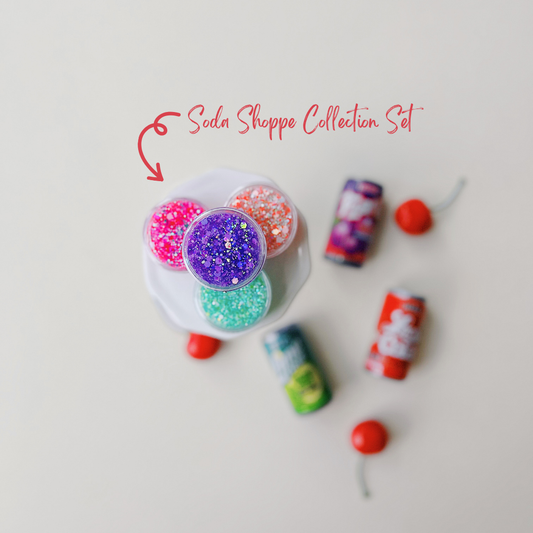 Soda Shoppe Glitter Set
