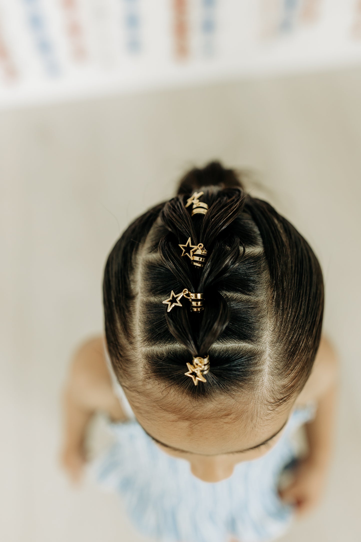 Golden Star Hair Charms