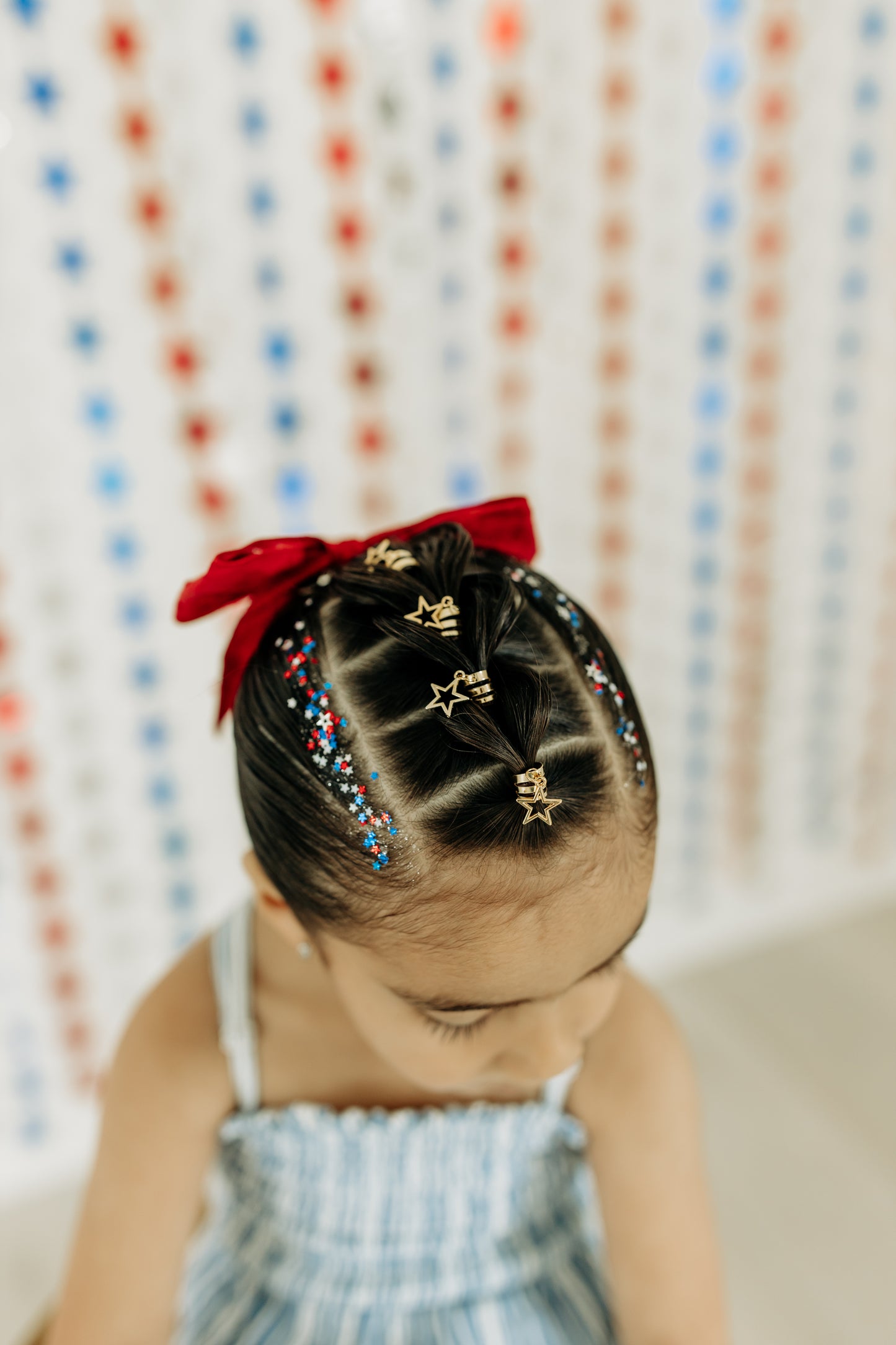 Golden Star Hair Charms