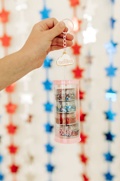 July 4th Glitter Set