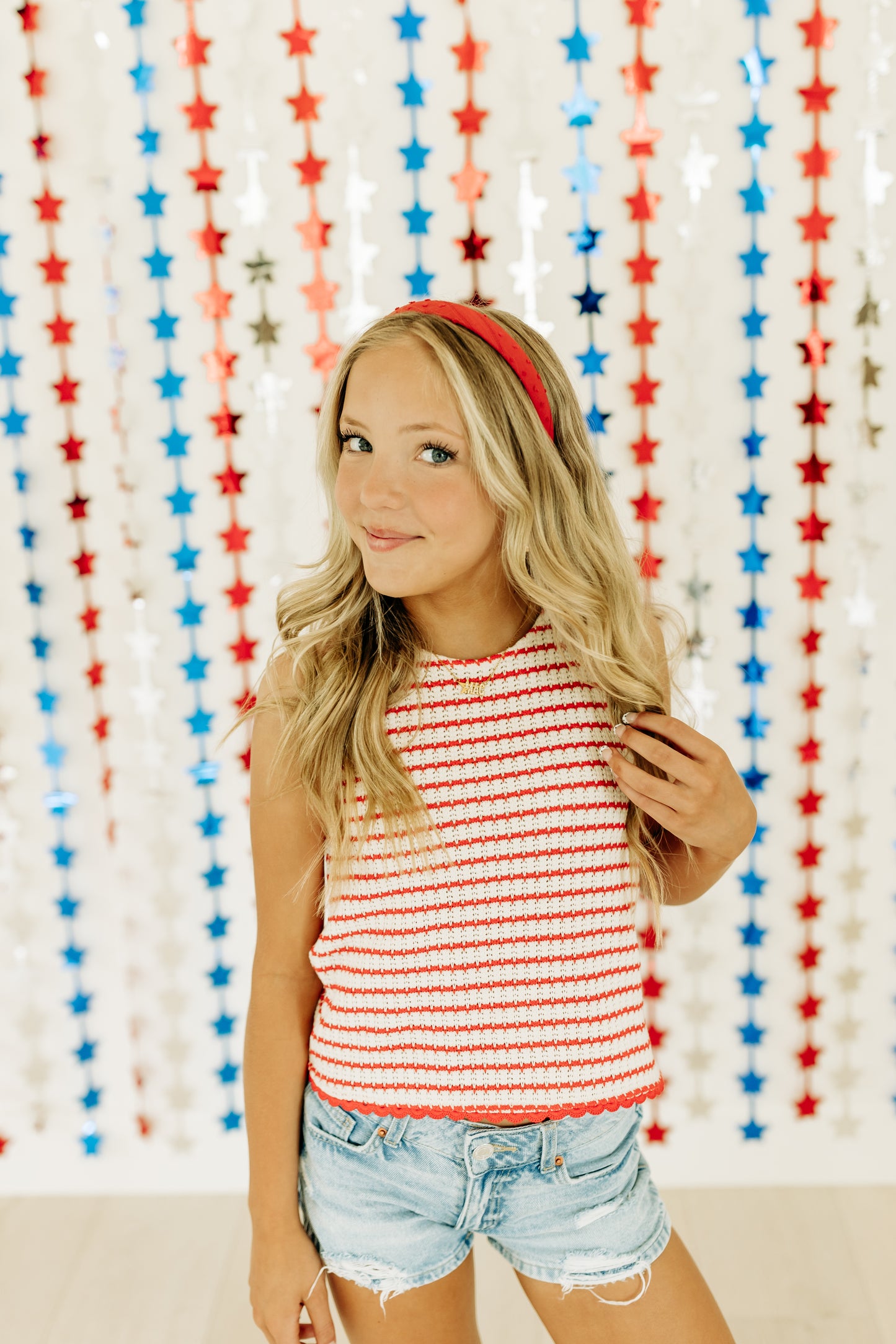 Ruby Dot Headband