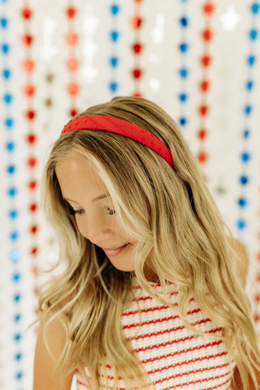Ruby Dot Headband