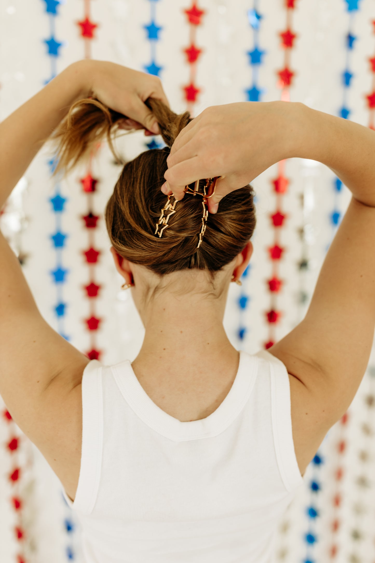 Golden Star Claw Clip