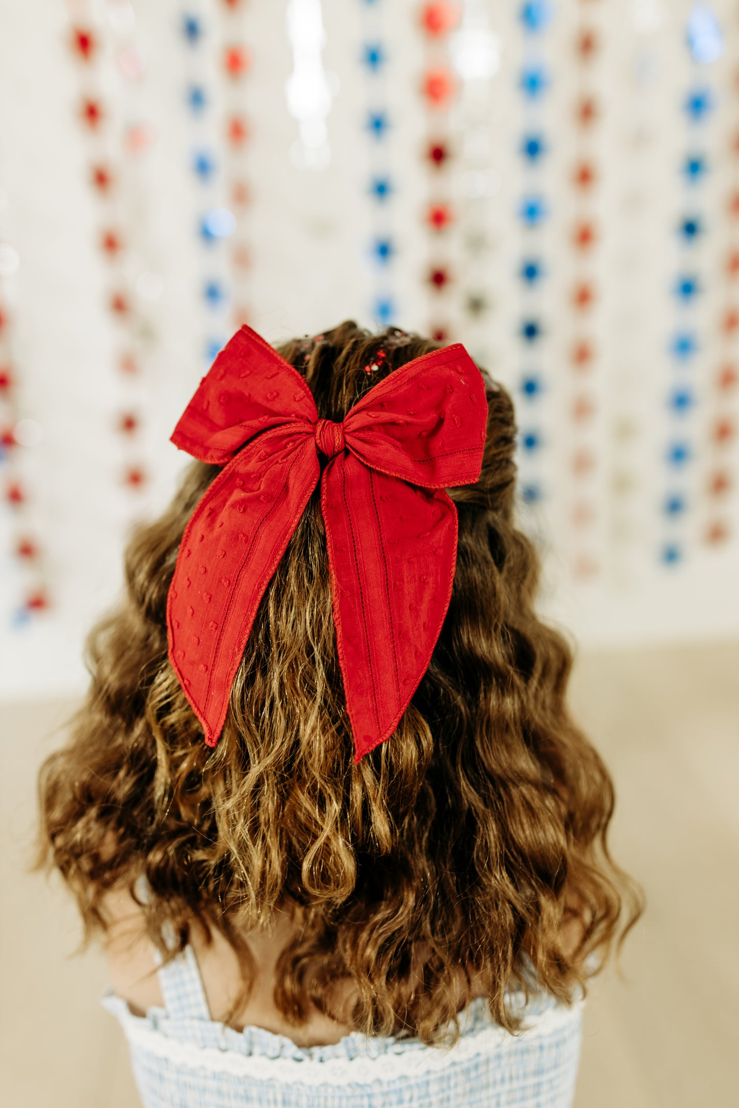 Ruby Dot Bow