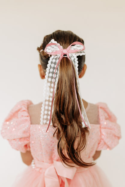 Pink Layered Bow