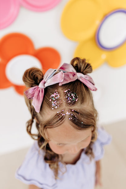Tie Dye Velvet Pigtails