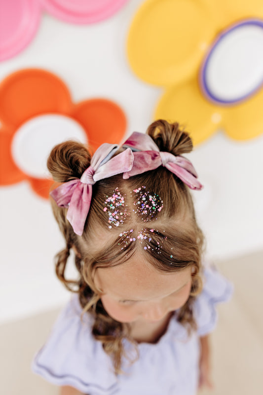 Tie Dye Velvet Pigtails