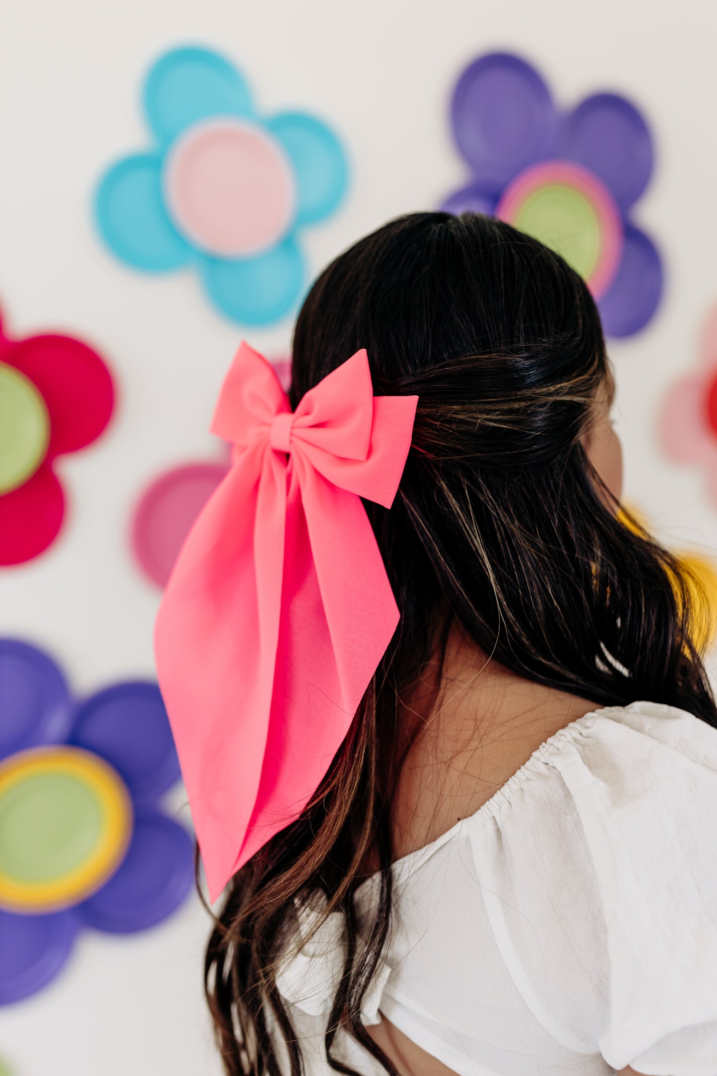 Hot Pink Oversized Bow