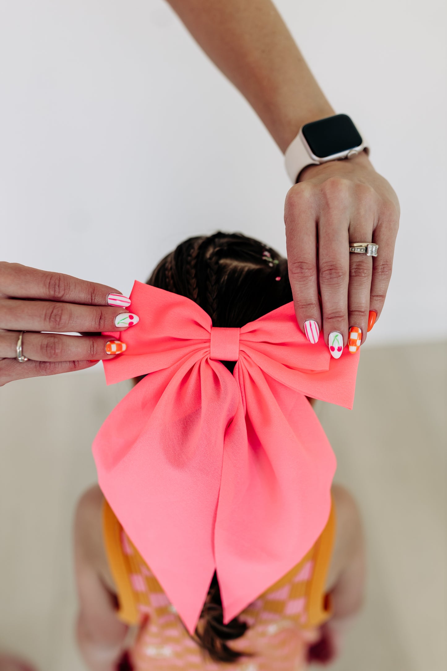 Hot Pink Oversized Bow