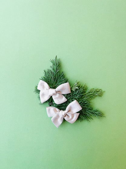 Gold Sparkle Pigtails