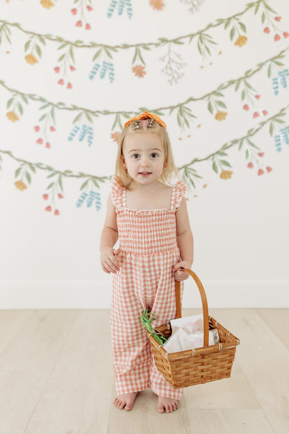 Orange Striped Pigtails
