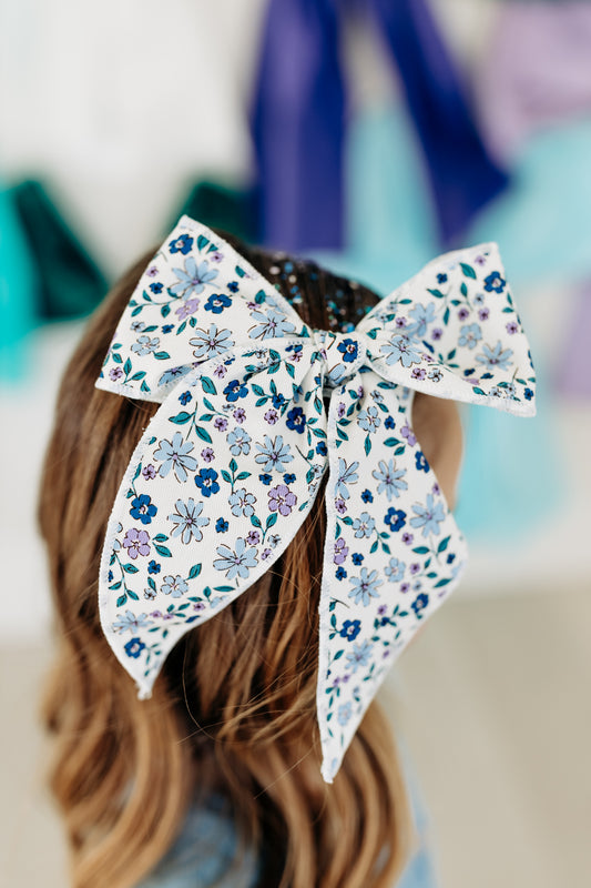 Alpine Floral Bow