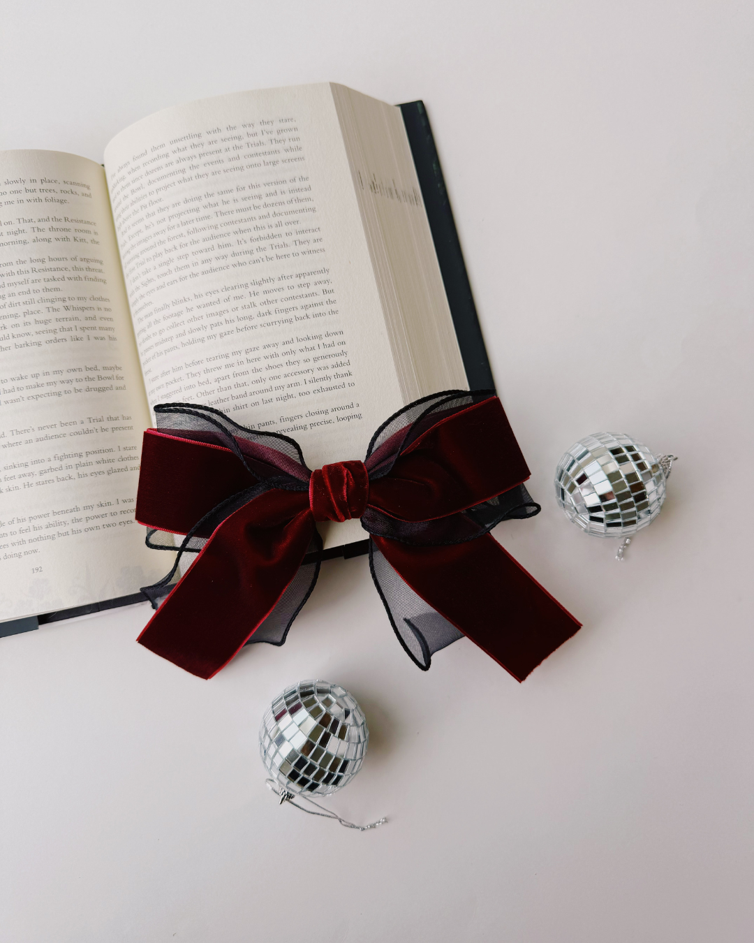 Maroon Layered Bow