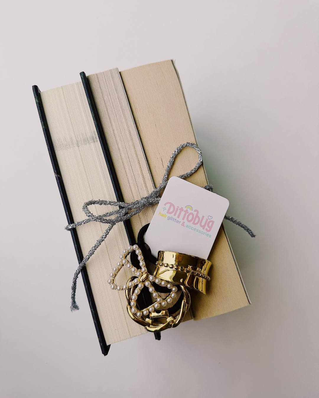 Gold Black Charmed Set