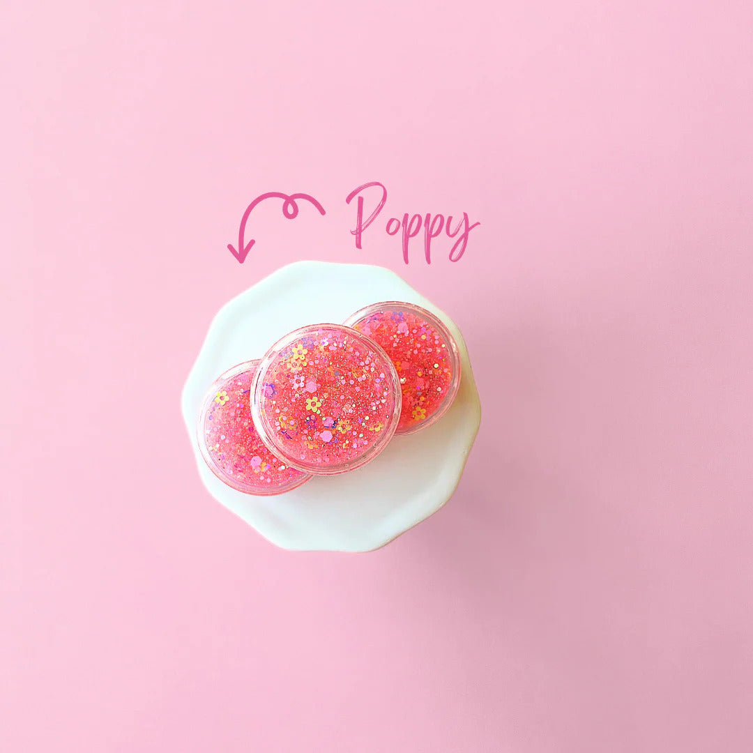 Poppy glitter