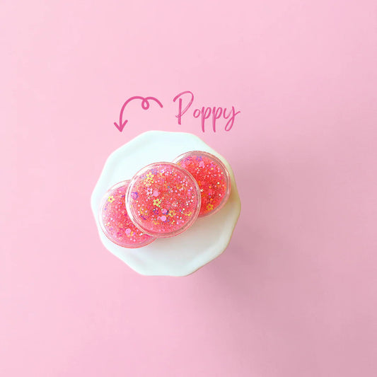Poppy glitter